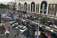 «Ленивая …опа. Хотел же на велосипеде ехать!» Город встал в 9-балльные пробки