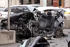 Известный блогер устроил массовую аварию в центре Москвы