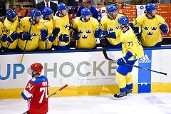 Сборная России уступила шведам на старте хоккейного Кубка мира