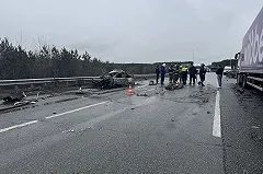 В страшном ДТП на ЕКАД погибли четверо несовершеннолетних