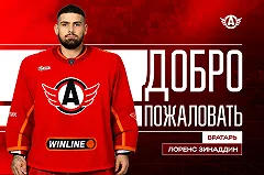 ХК «Автомобилист» заключил контракт с голкипером из Белоруссии Лоренсом Зинаддином