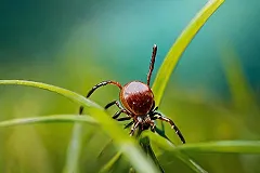 Первый после зимы укус клеща зафиксирован в Свердловской области