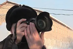 Фотограф Лошагин построил в тюрьме ледяной городок