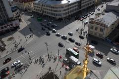Байкер, участвующий в фестивале «Движение», попал в ДТП в центре Екатеринбурга