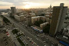 За рулем сбившего инспектора ГИБДД на Арбате Mercedes был прапорщик ФСБ