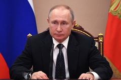 Владимир Путин вновь выступит с телеобращением к россиянам