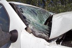 Водитель Toyota Avensis стал виновником серьезной аварии на Полевском тракте