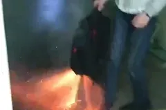 У екатеринбургского студента в руках взорвался рюкзак