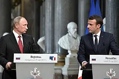 Макрон при Путине назвал Russia Today и Sputnik «органами лживой пропаганды»