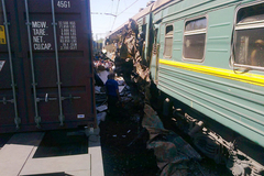 Якунин назвал причину столкновения поездов в Подмосковье