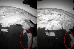 На снимках с Марса обнаружили тень человека