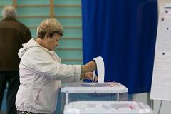 По результатам обработки 70% голосов «ЕР» набирает 54% голосов