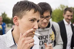 Надежда Савченко узнала на саммите НАТО, когда закончится война в Донбассе