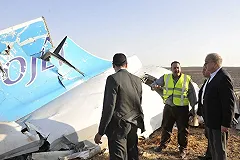 Эксперты установили место закладки бомбы в разбившемся над Синаем А321