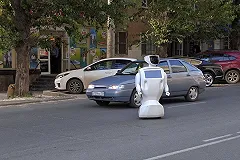 В Перми с полигона убежал робот