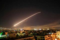В Дамаске взорвались первые американские снаряды