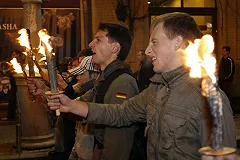 Националисты у стен Рады требуют признать УПА борцами за независимость