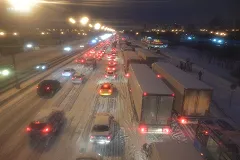 Baza: на МКАДе нашли ребенка с мешком на голове