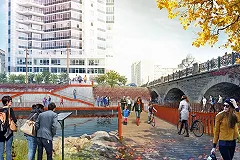 Опубликованы эскизы набережной Исети между Куйбышева и ЦПКиО