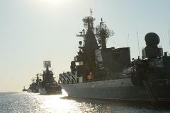 Корабль Черноморского флота затонул после столкновения с грузовым судном