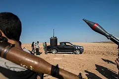 Появилось видео авиаудара по району крушения Ми-8 в Сирии