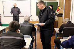 Осужденные колонии-поселения под Первоуральском освоили первую профессию