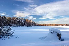 На Урале ищут священника, который мог провалиться под лед