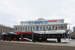 В Екатеринбурге на популярном у горожан маршруте появился новый современный трамвай