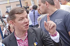 Ляшко попытался устроить допрос фальшивого военнопленного в прямом эфире