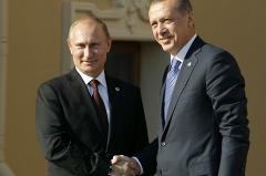 Путину передали слова Эрдогана относительно Крыма