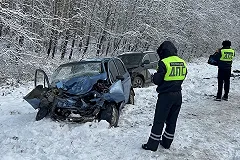 На Тюменском тракте в лобовом столкновении погибла водитель «Матиза»