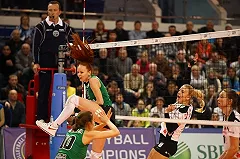 «Уралочка» выиграла первый домашний матч в Лиге чемпионов