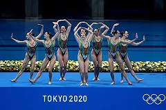 Российские синхронистки завоевали золото ОИ в соревновании групп