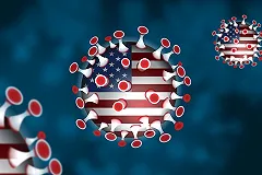 В США зафиксировали самый высокий уровень смертности от COVID-19 за сутки