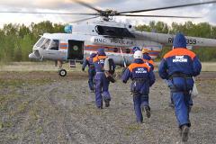 Восемь человек стали жертвами крушения вертолета с туристами на Камчатке