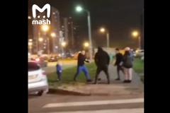 В Москве четверо приезжих напали на мужчину с ребенком на руках