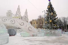 Ледовый городок Екатеринбурга готов к открытию (ФОТО)
