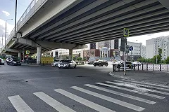 На Московской на нескольких перекрестках сразу не работают светофоры