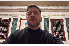 Из Зеленского во время видеообращения к украинцам вылетело нечто