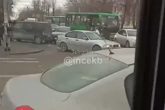 На перекрёстке Краснофлотцев — Шефская произошло массовое ДТП