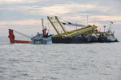 Ущерб от разлива топлива с танкера «Надежда» может составить полмиллиарда рублей