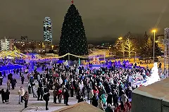 В Екатеринбурге закрыли Ледовый городок из-за аномального тепла