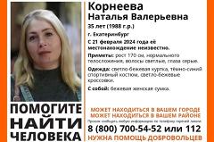 В Екатеринбурге пропала молодая женщина