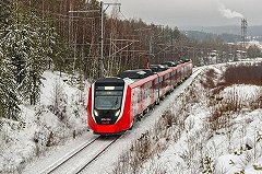 Из-за сильных морозов «Финисты» в Свердловской области заменили обычными электричками