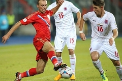 Сборная России выиграла отборочный матч ЧМ-2014