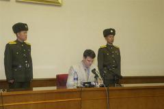 Сорвавший агитплакат в пхеньянском отеле студент из США получил 15 лет лагерей