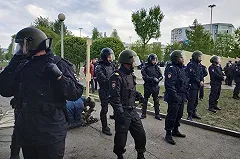 Начальник свердловской полиции прокомментировал протесты в сквере