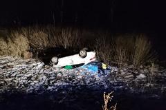 Девушка-водитель KIA погибла в ночном ДТП на Серовском тракте
