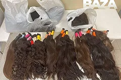 50 килограммов человеческих волос обнаружили в чемодане мужчины, прилетевшего в Россию из Дубая