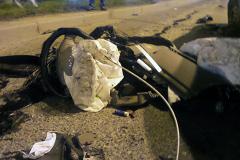 Два человека сгорели в легковушке, выскочившей в лоб МАЗу на Московском тракте